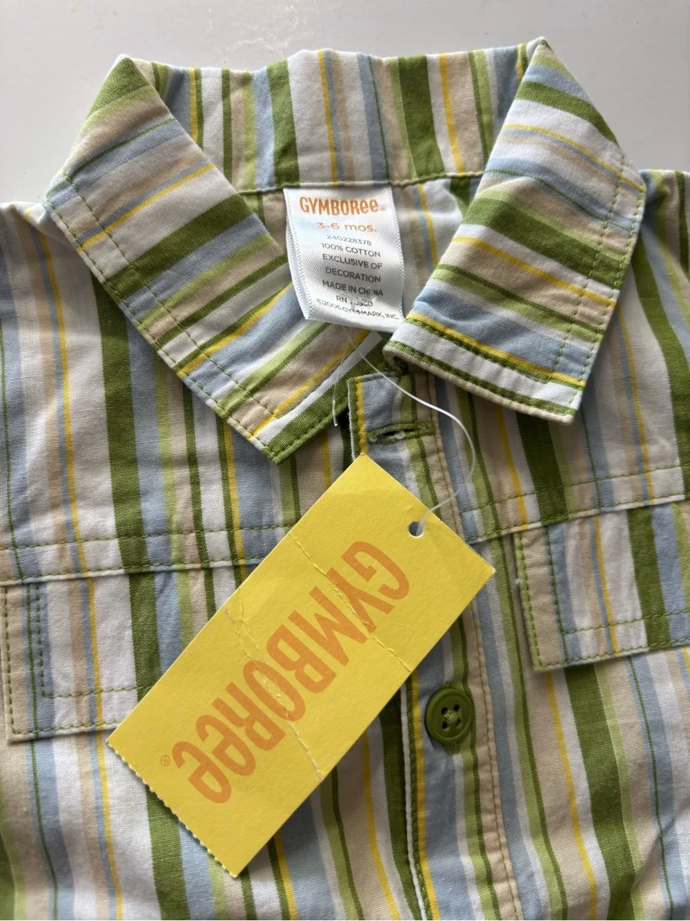 Gymboree NWT Matching Baby boy set 3-6 months
